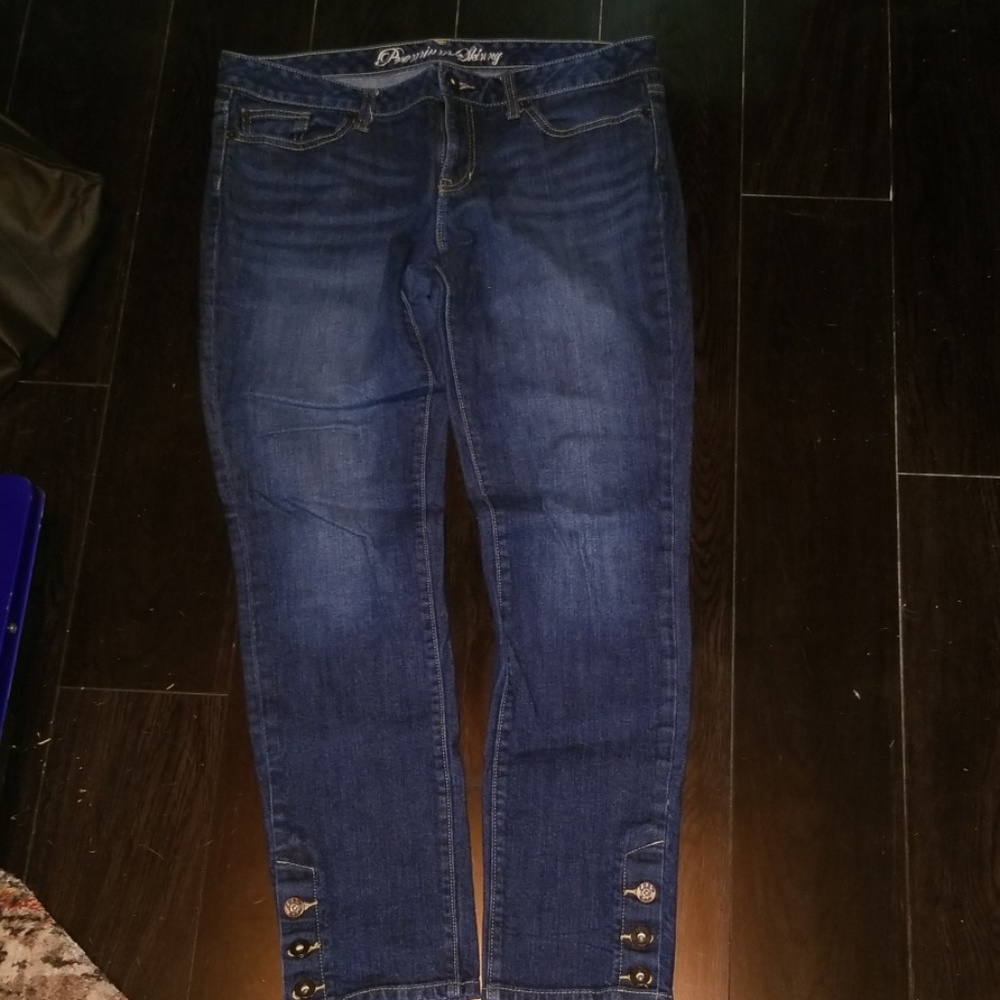 EUC GAP skinny, ankle jeans